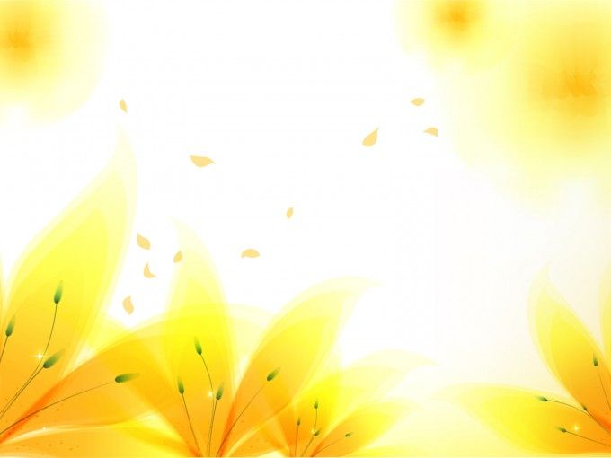  backgrounds httpwwwppt backgroundsnetflowers4595 fresh yellow