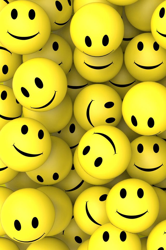 3d Smileys Smile iPhone Wallpaper Cool Background