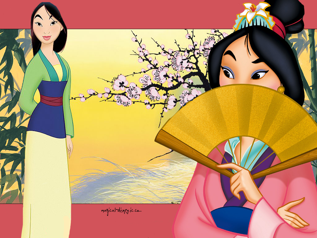Mulan in Two Forms: Warrior and Princess