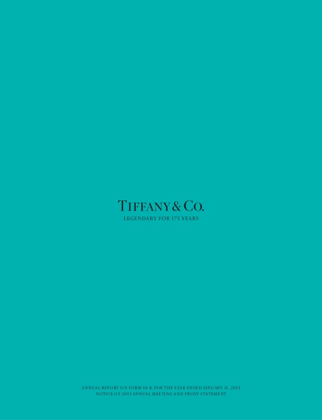 Tiffany And Co Blue Background Anual