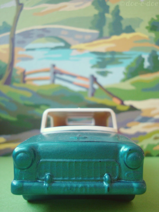 Car And Paint By Numbers Background