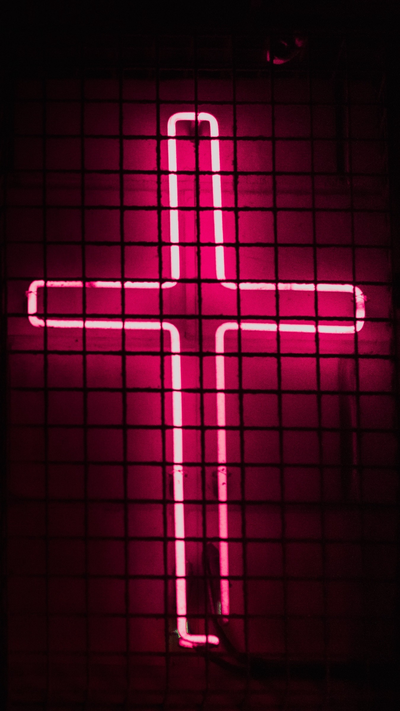 Neon Lights iPhone Wallpaper