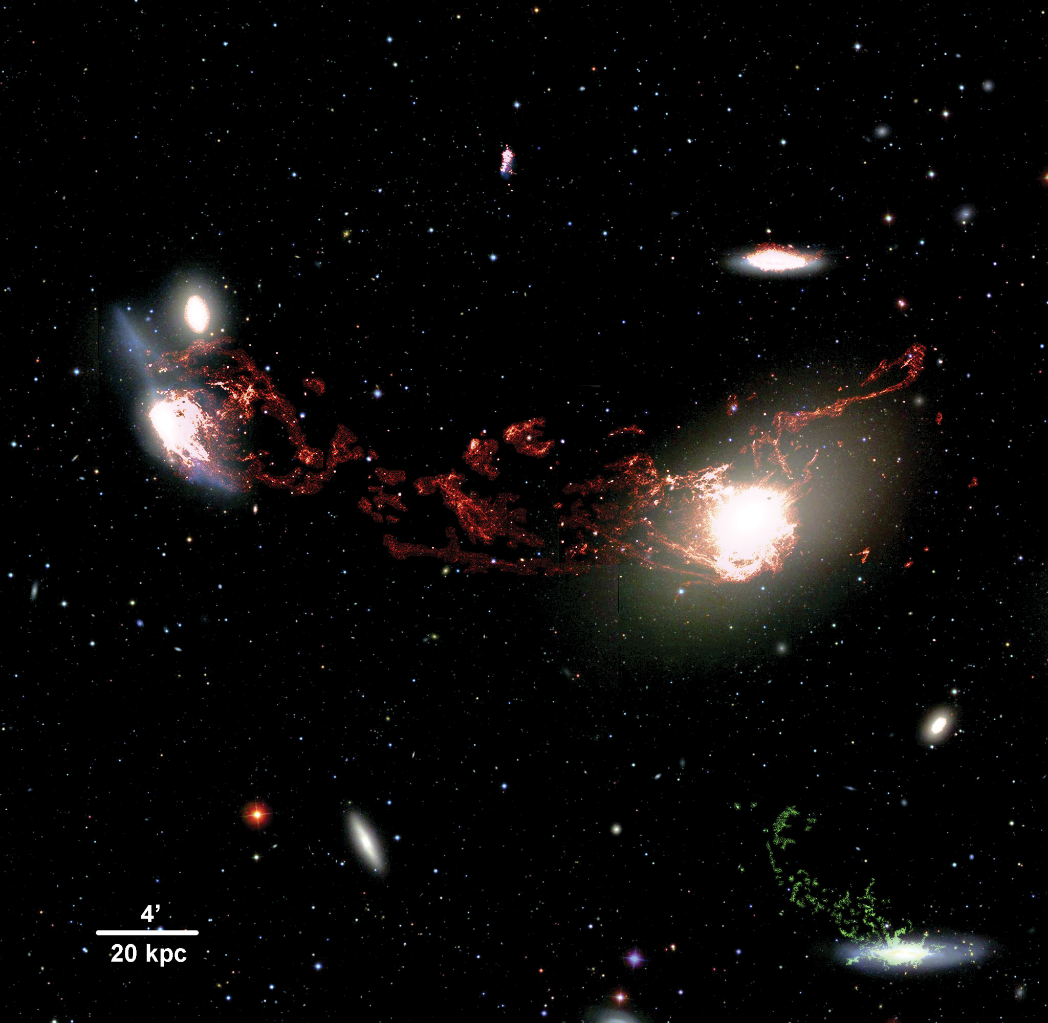 Galactic Tentacles Of Doom Bad Astronomy