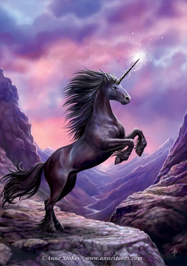 Black Unicorn by Ironshod on