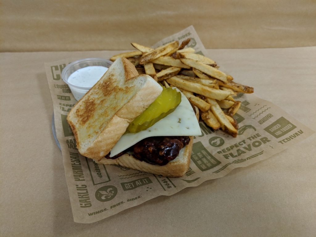 Pepper Jack Melt With A Wingstop Twist Texas Wing