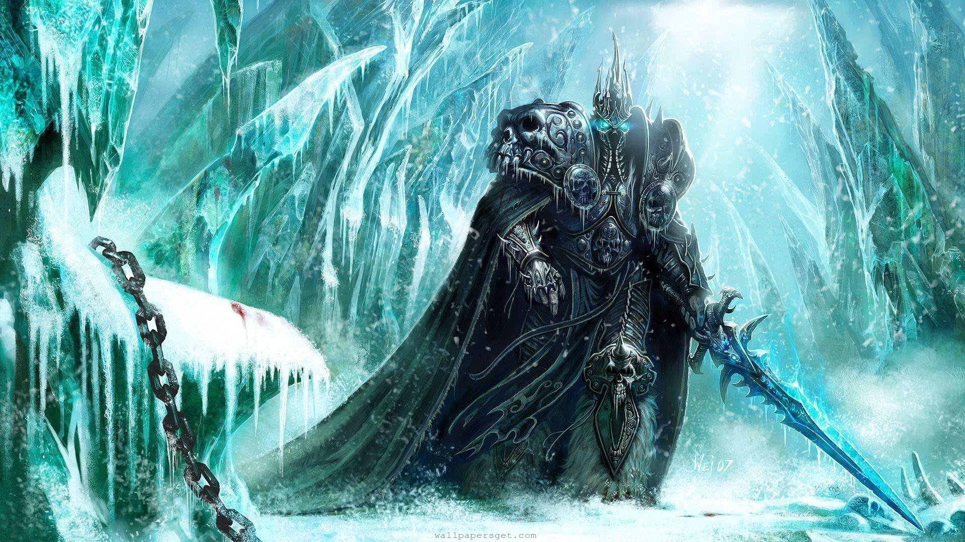 Epic Lich King HD Wallpaper From World Of Warcraft