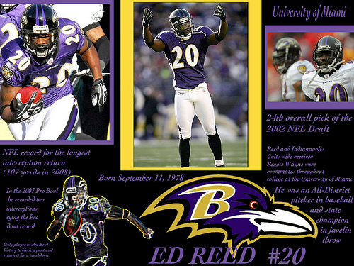 ed reed Wallpaper Interception By cursonapirate Flickr   Photo