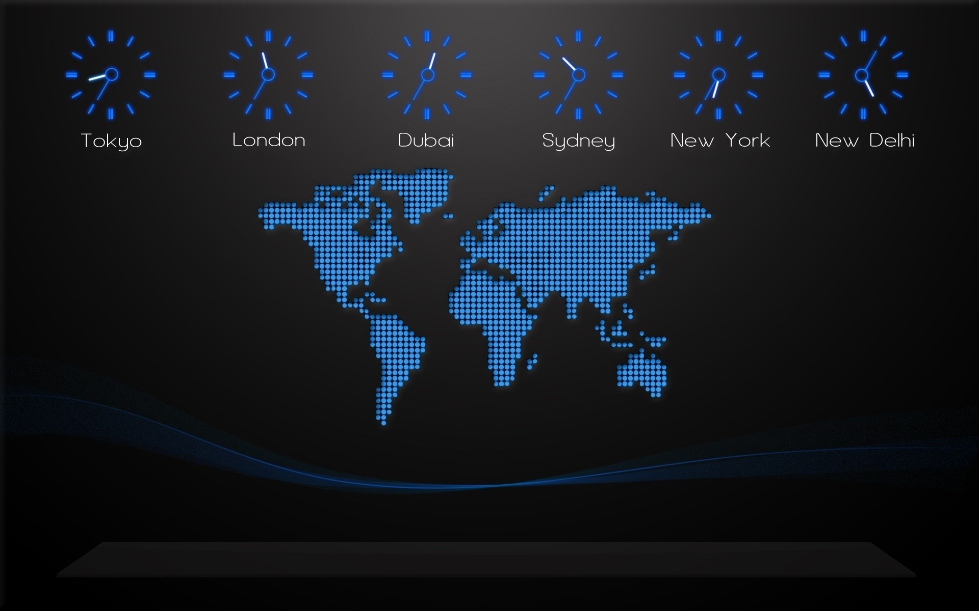 Wallpaper Textures Simple Map Time World Clocks Desktop