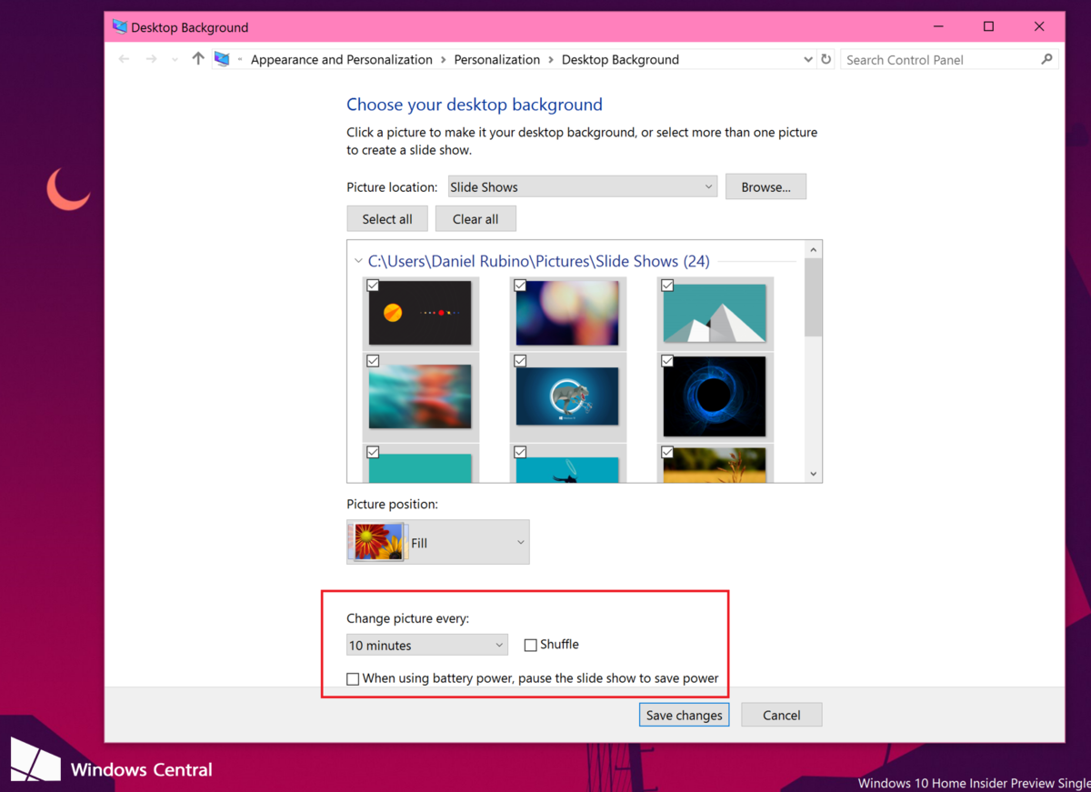 To Every Seconds And Enable Shuffle In Windows Central
