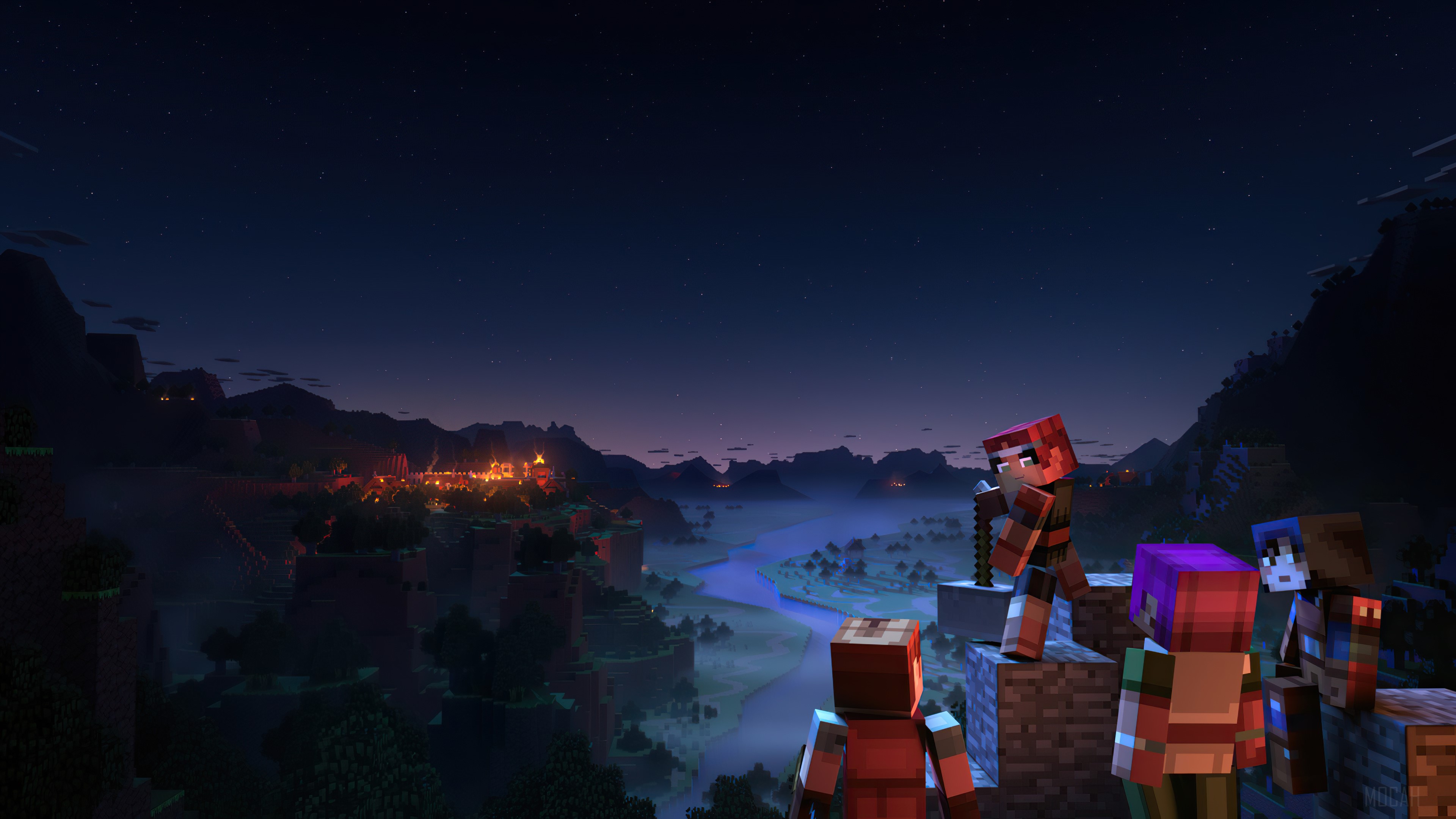 Minecraft Dungeons Video Game Wallpaper