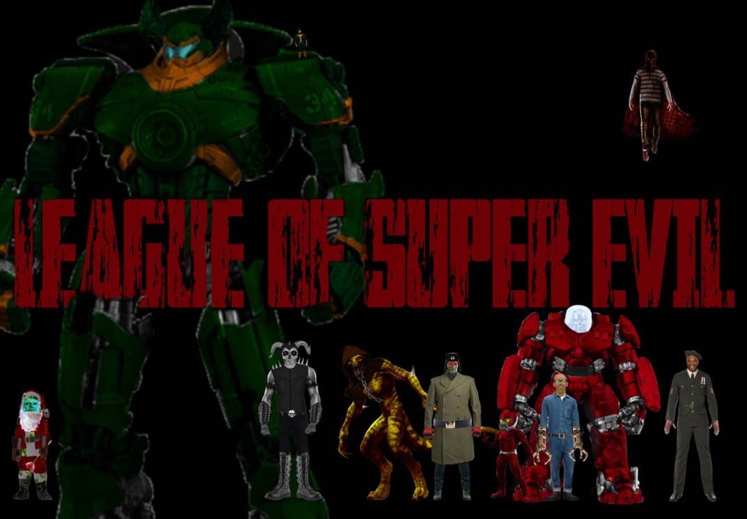 League Of Super Evil Universe By Masedog78 Wallpaper