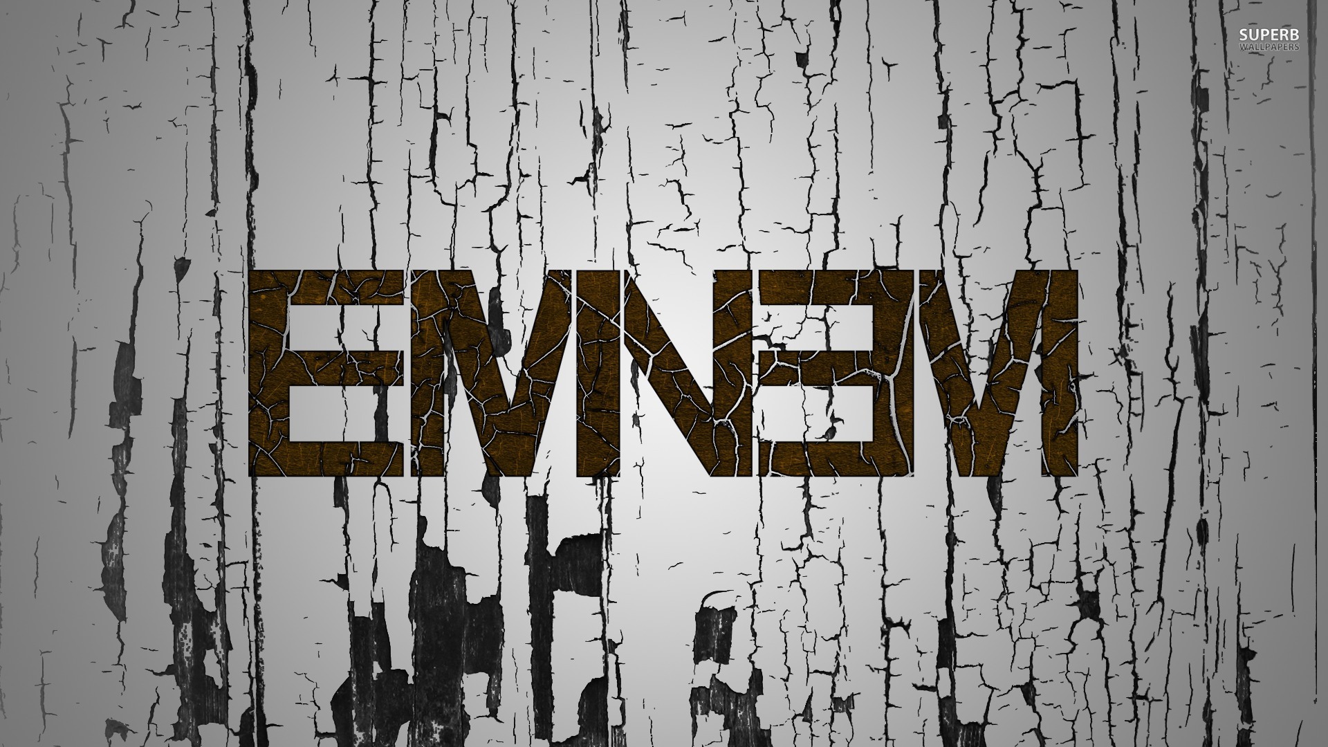 Eminem Name Paint Cracking Rap Wallpaper