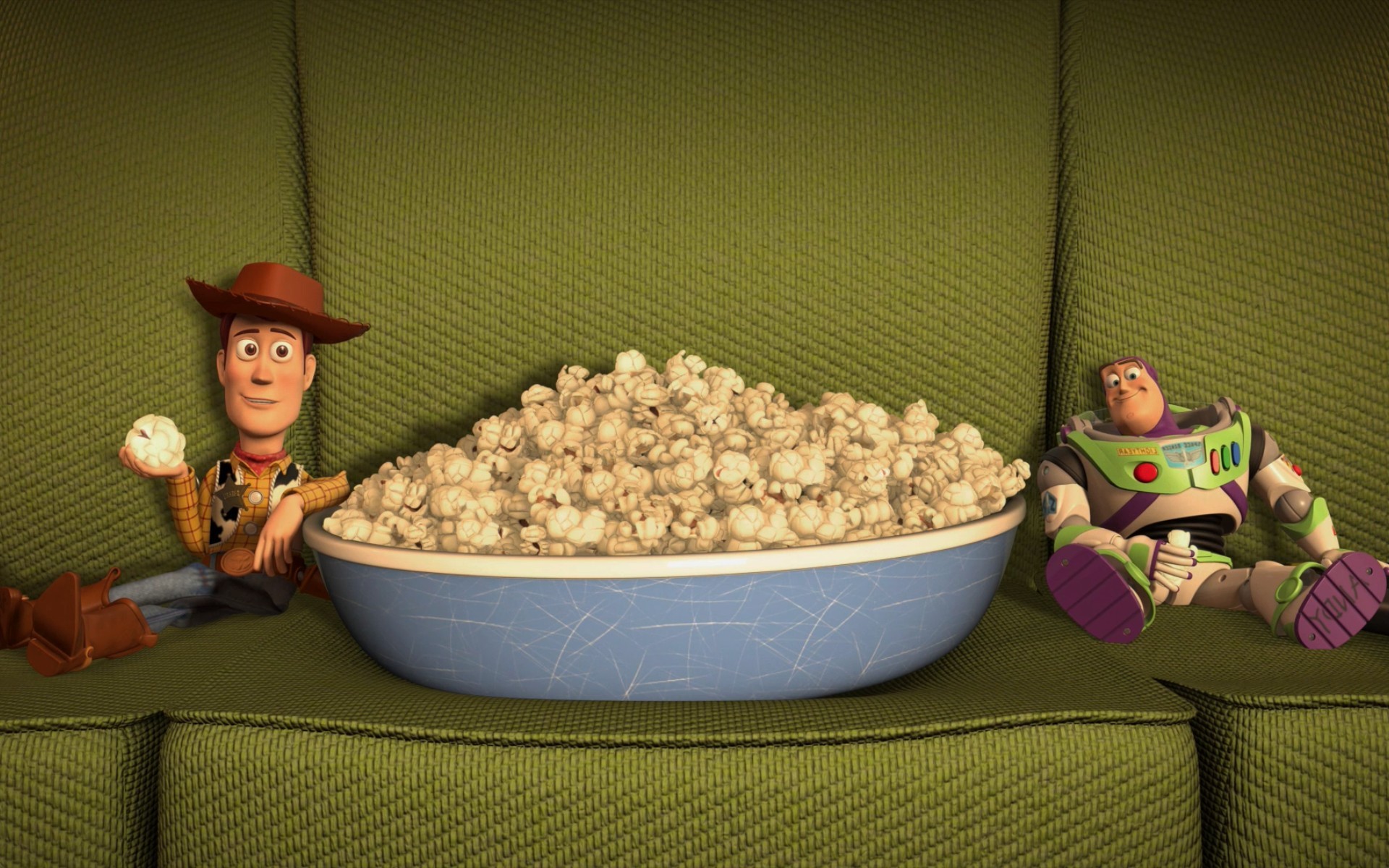 Download Sheriff Woody and Buzz Lightyear   Toy Story wallpaper