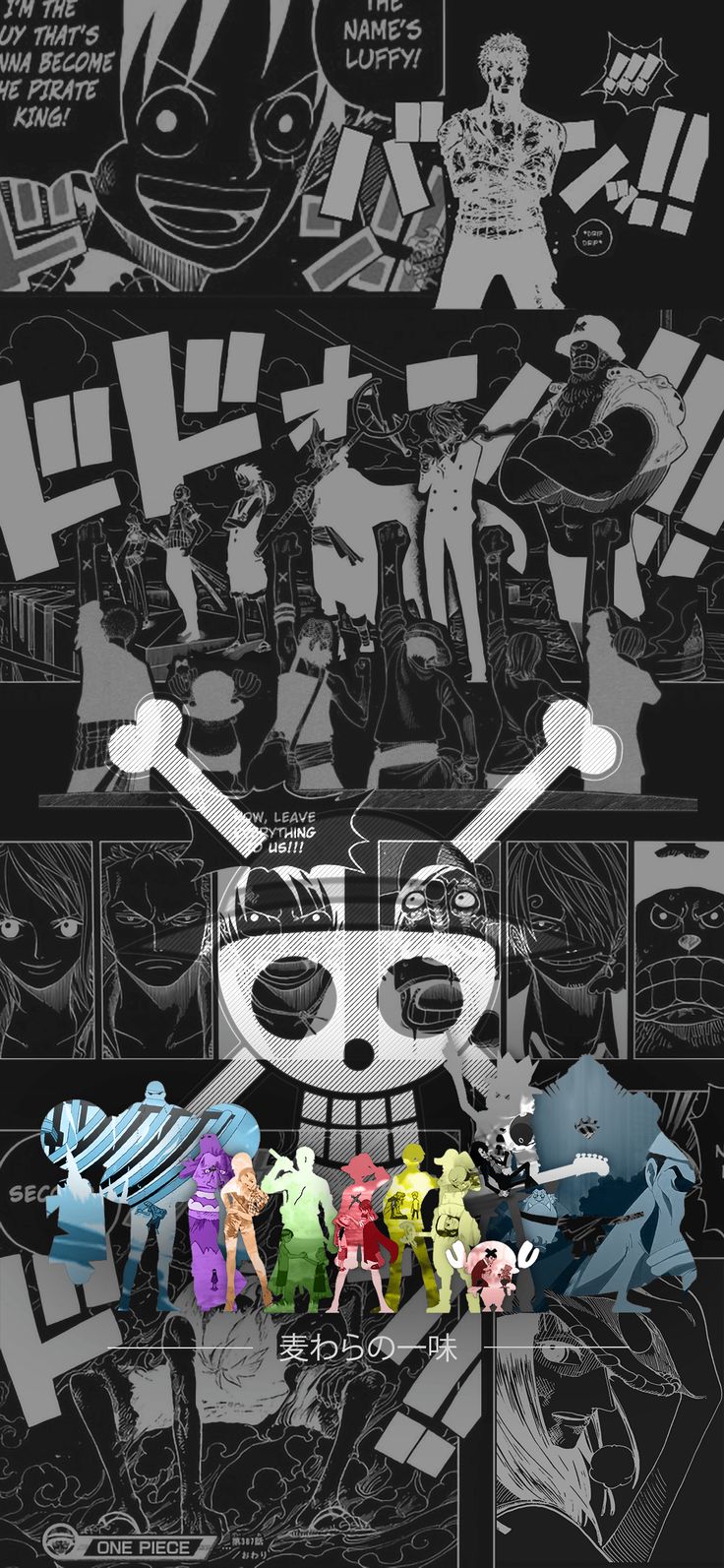 One Piece iPhone Wallpaper Discover More 1080p Ace Black High