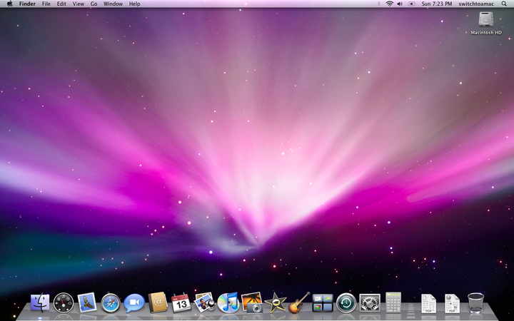 mac os x pc