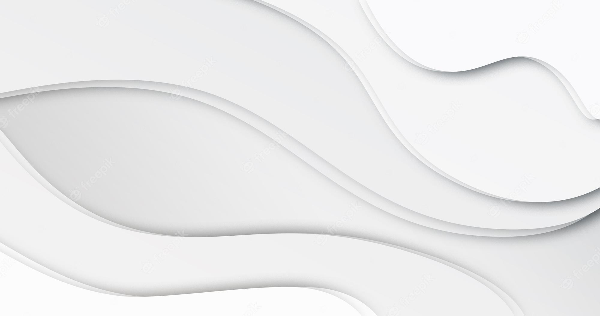 Perfect White Gradient 4K Wallpaper - Baltana