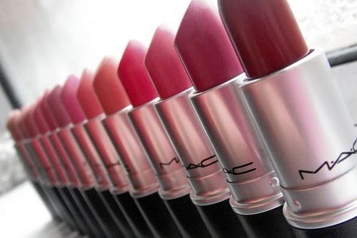 Mac Lipstick Pink Red Fashion Makeup