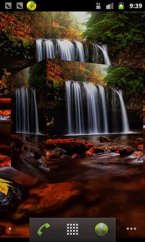 3d Waterfall Live Wallpaper Android
