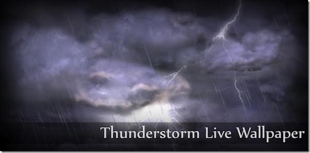 Thunderstorm Live Wallpaper Apk Fondos Animados Para