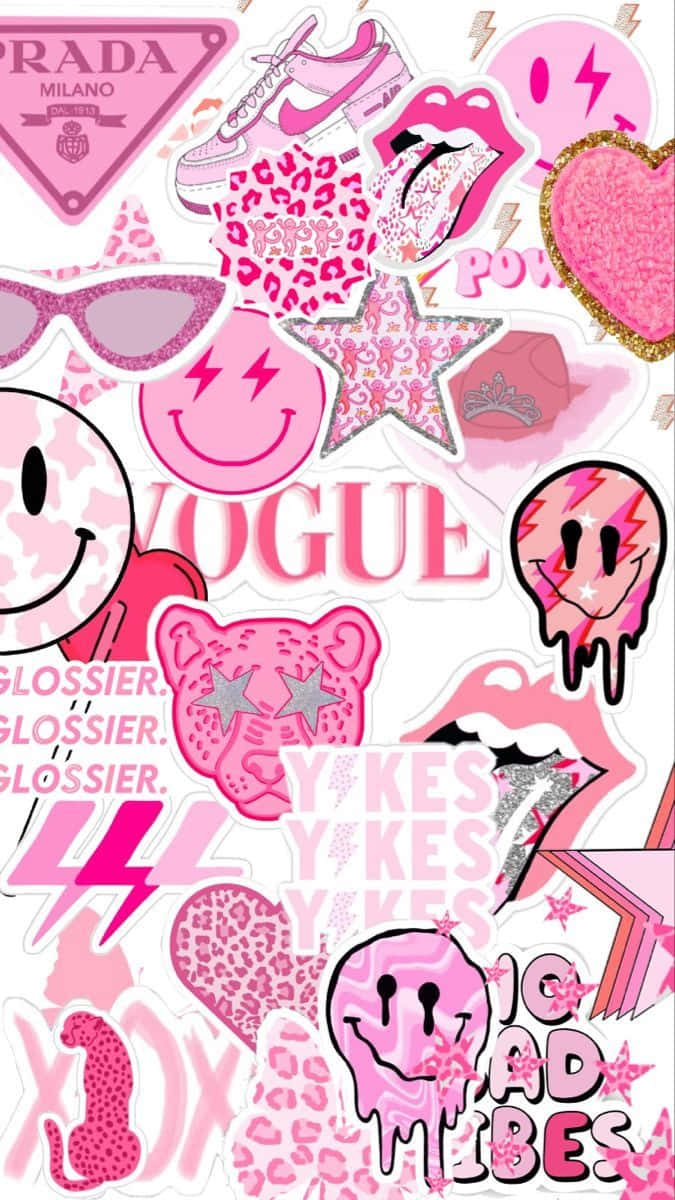 Preppy Girl Aesthetic Wallpaper