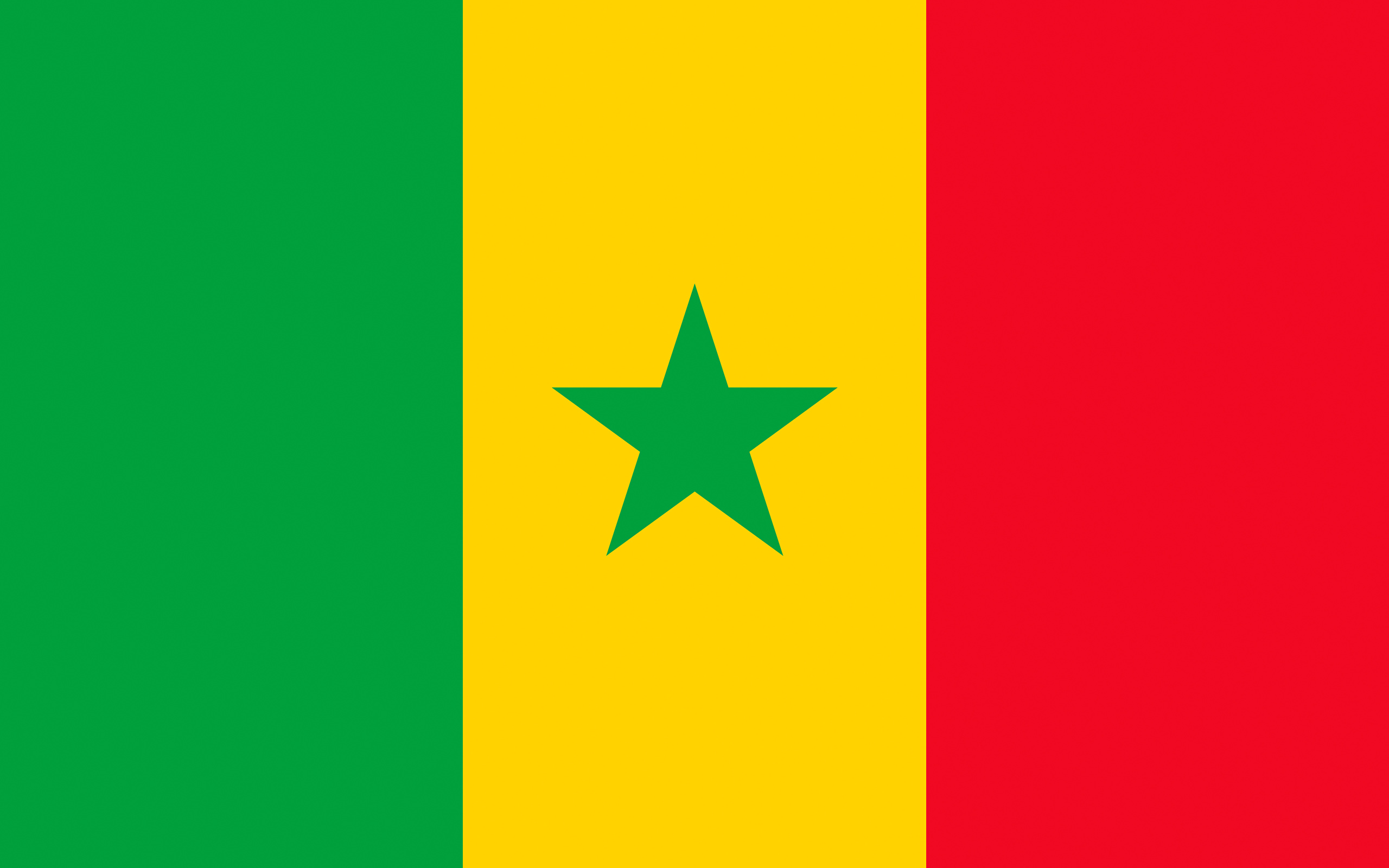 Wallpaper Senegal Flag Stripes