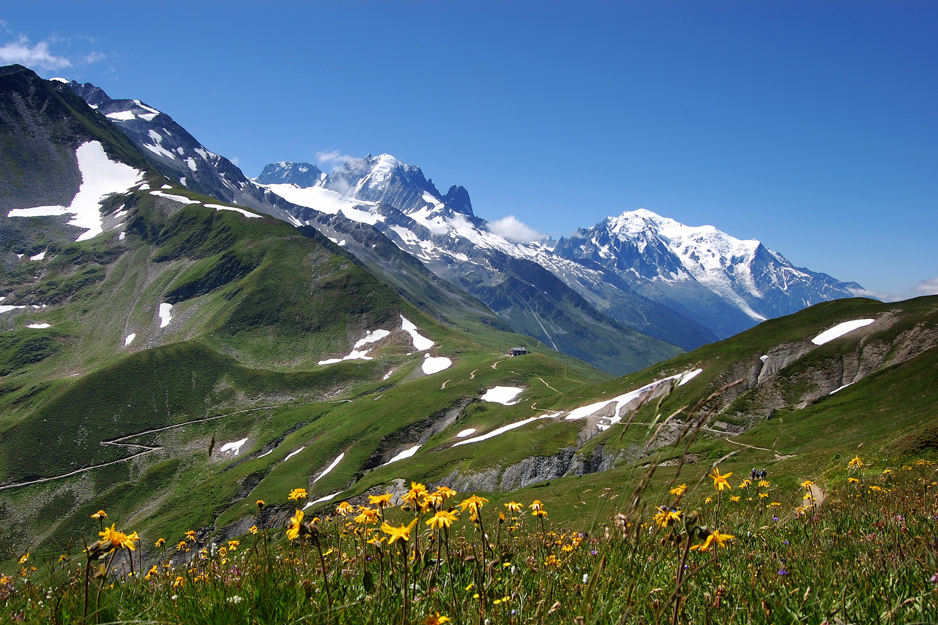 Cool desktop wallpaper of the mountains wallpaper of the Alps spring