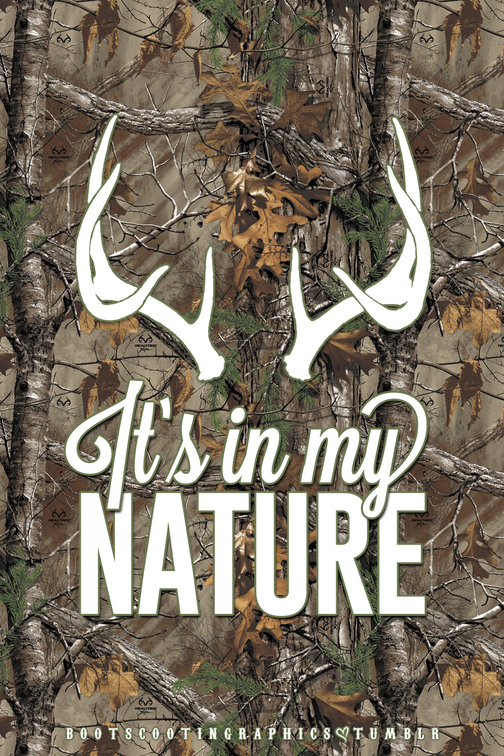 Pink And Camo Browning Background Realtree Hunting Antlers