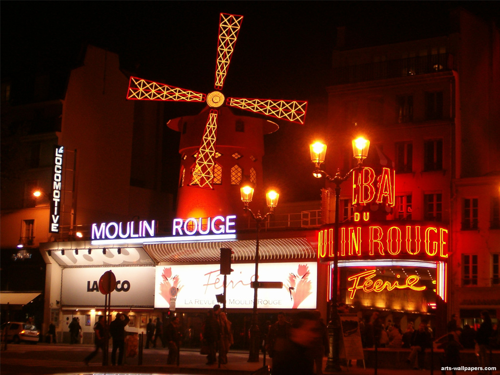 Moulin Rouge Wallpaper Paris