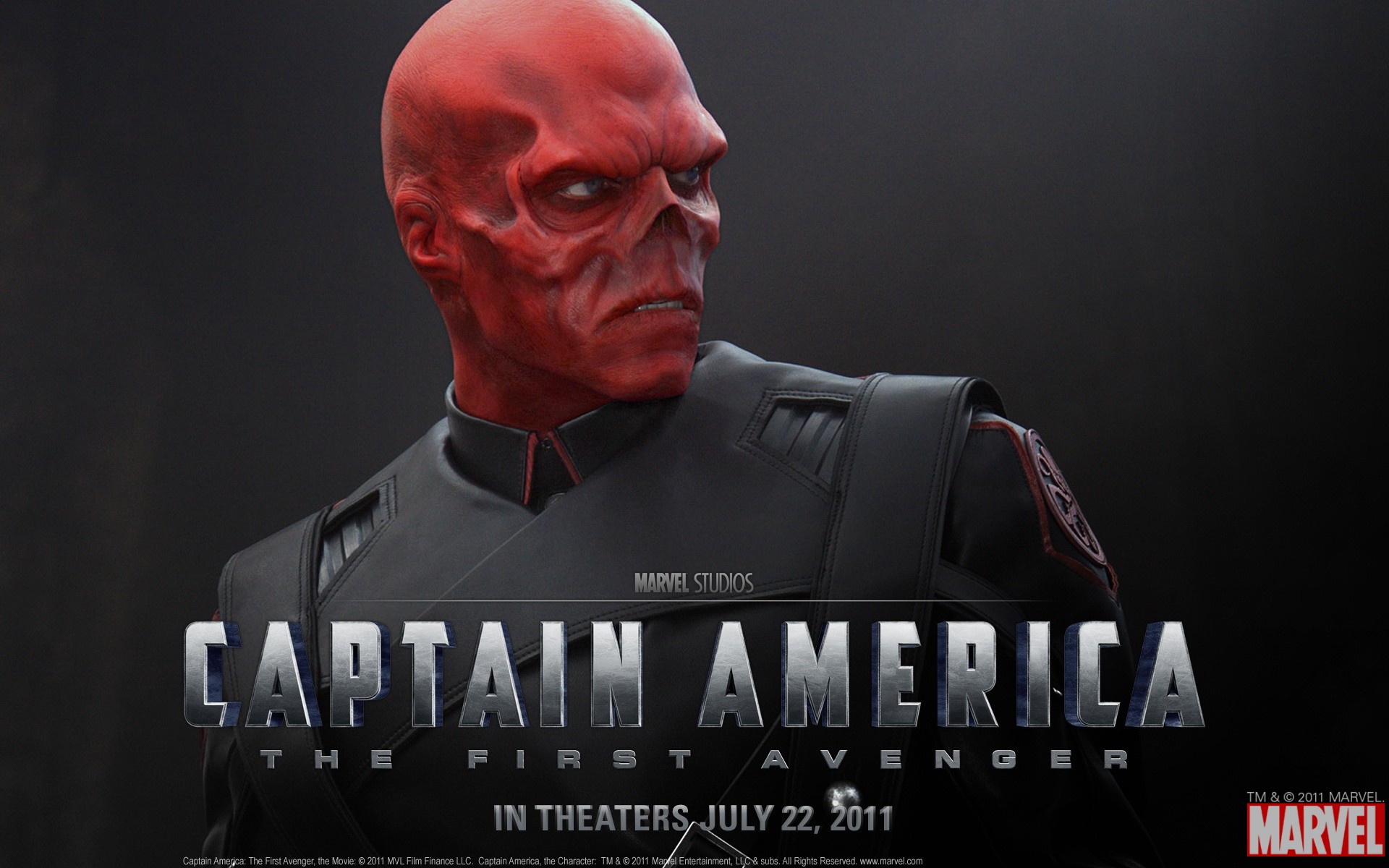 Captain America Wallpaper Red Skull Rednaxela