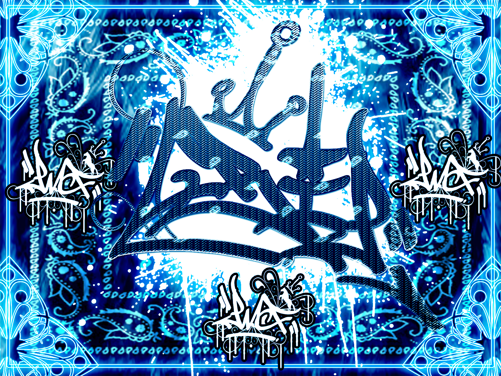 Crip Wall Paper By Mass Creation