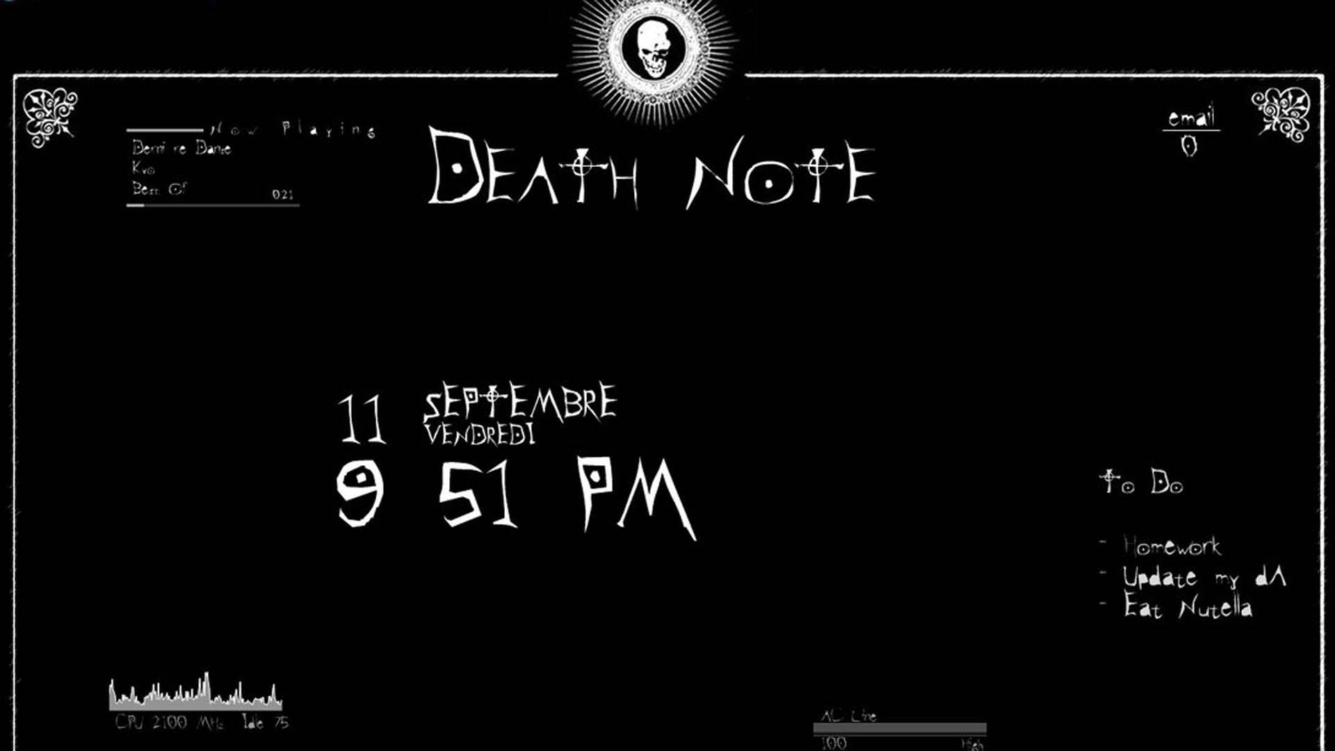 Death Note Wallpaper Widescreen High Definition