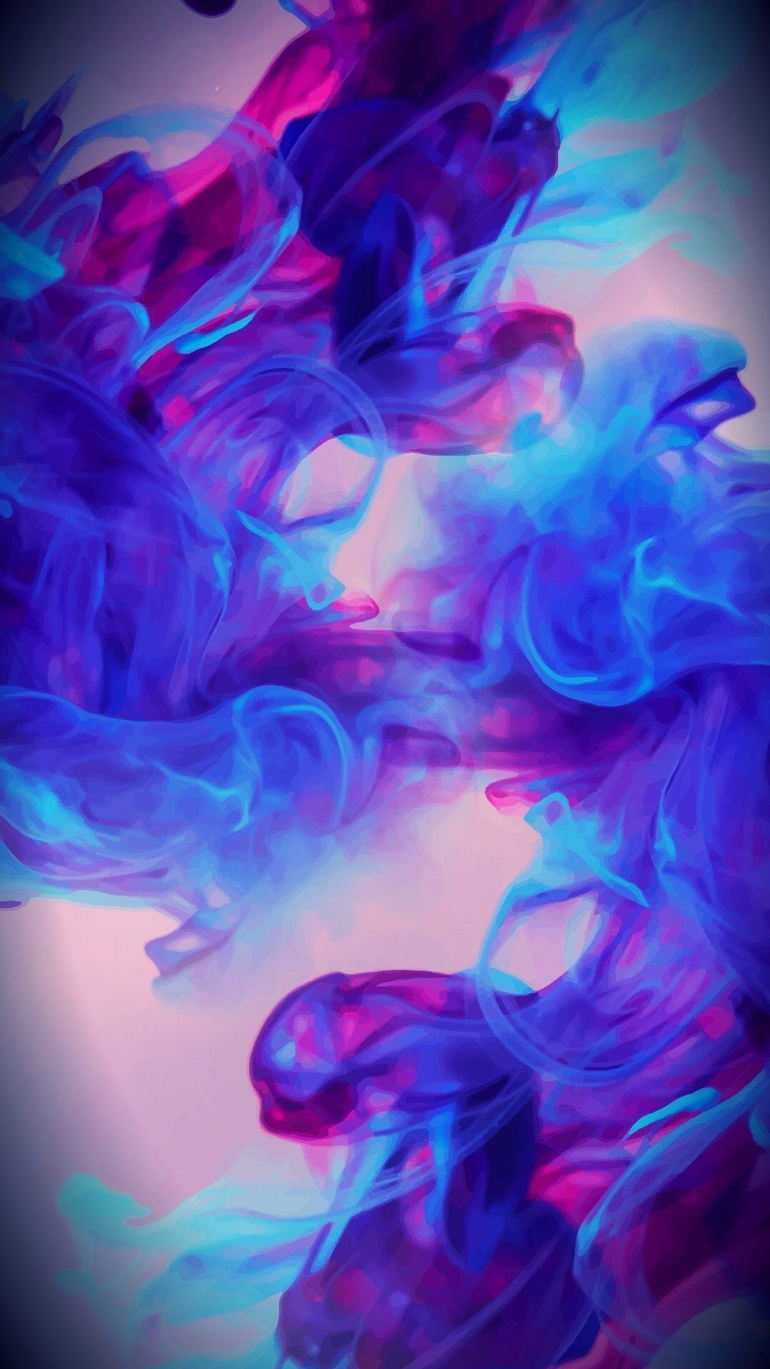 By Elysian iPhone Wallpaper Smoke Galaxy Phone