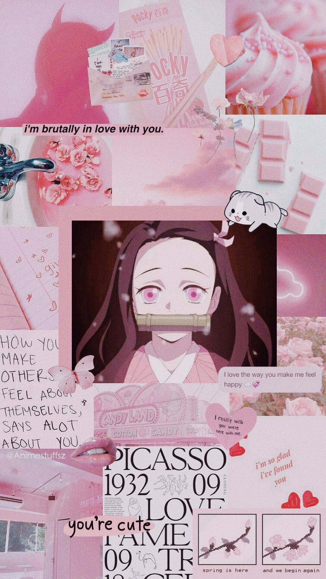 Nezuko Aesthetic Wallpaper