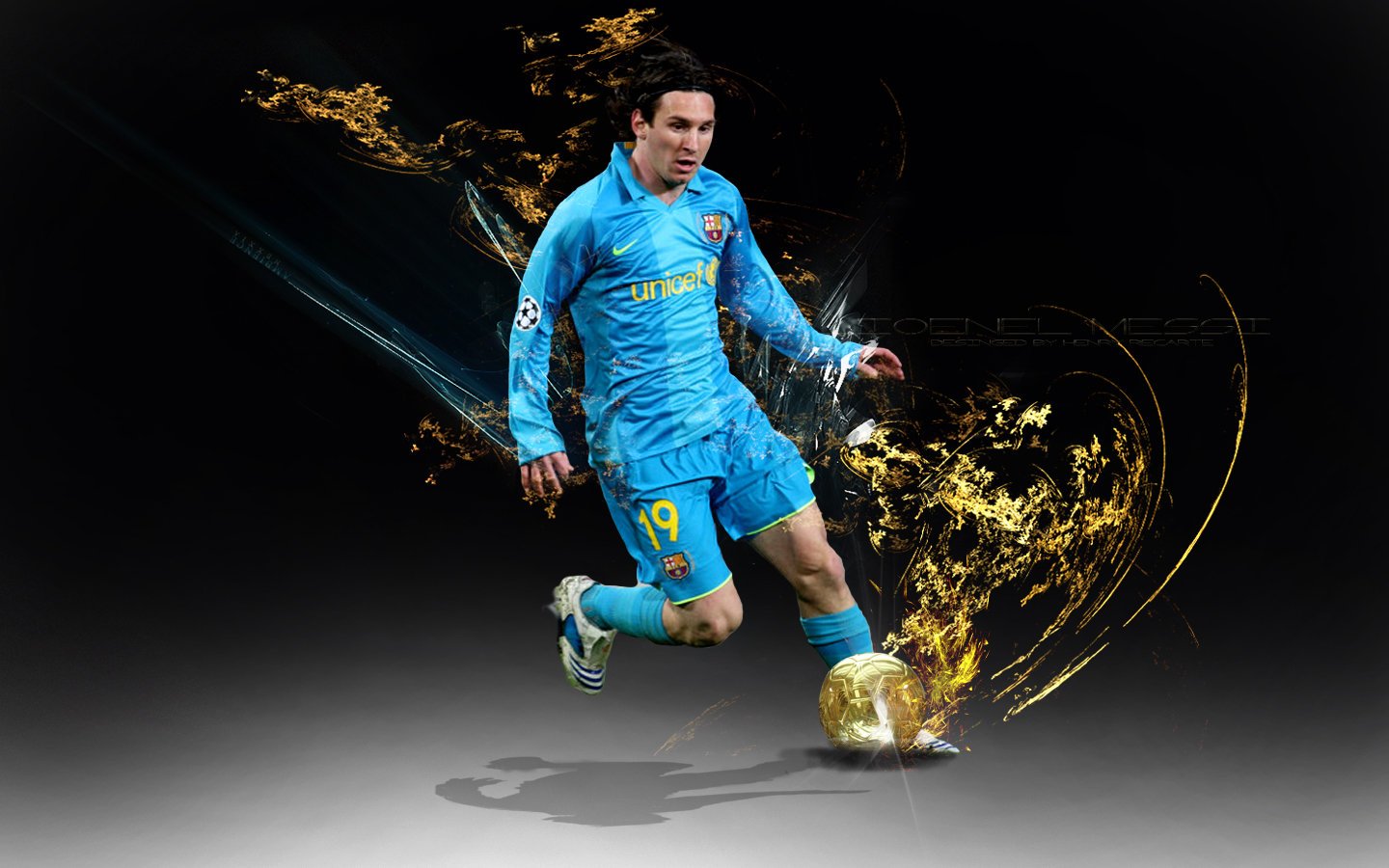 Lionel Messi Barcelona 2013 HD Wallpaper