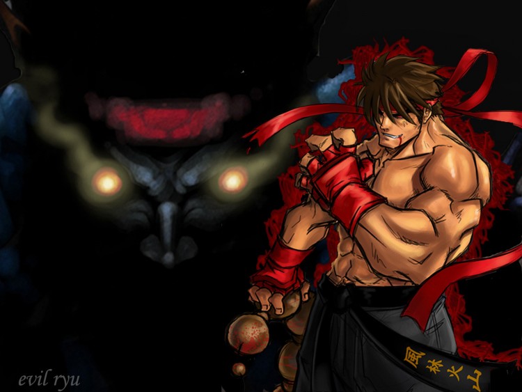 Wallpaper Video Games Street Fighter Alpha Zero Evil Ryu