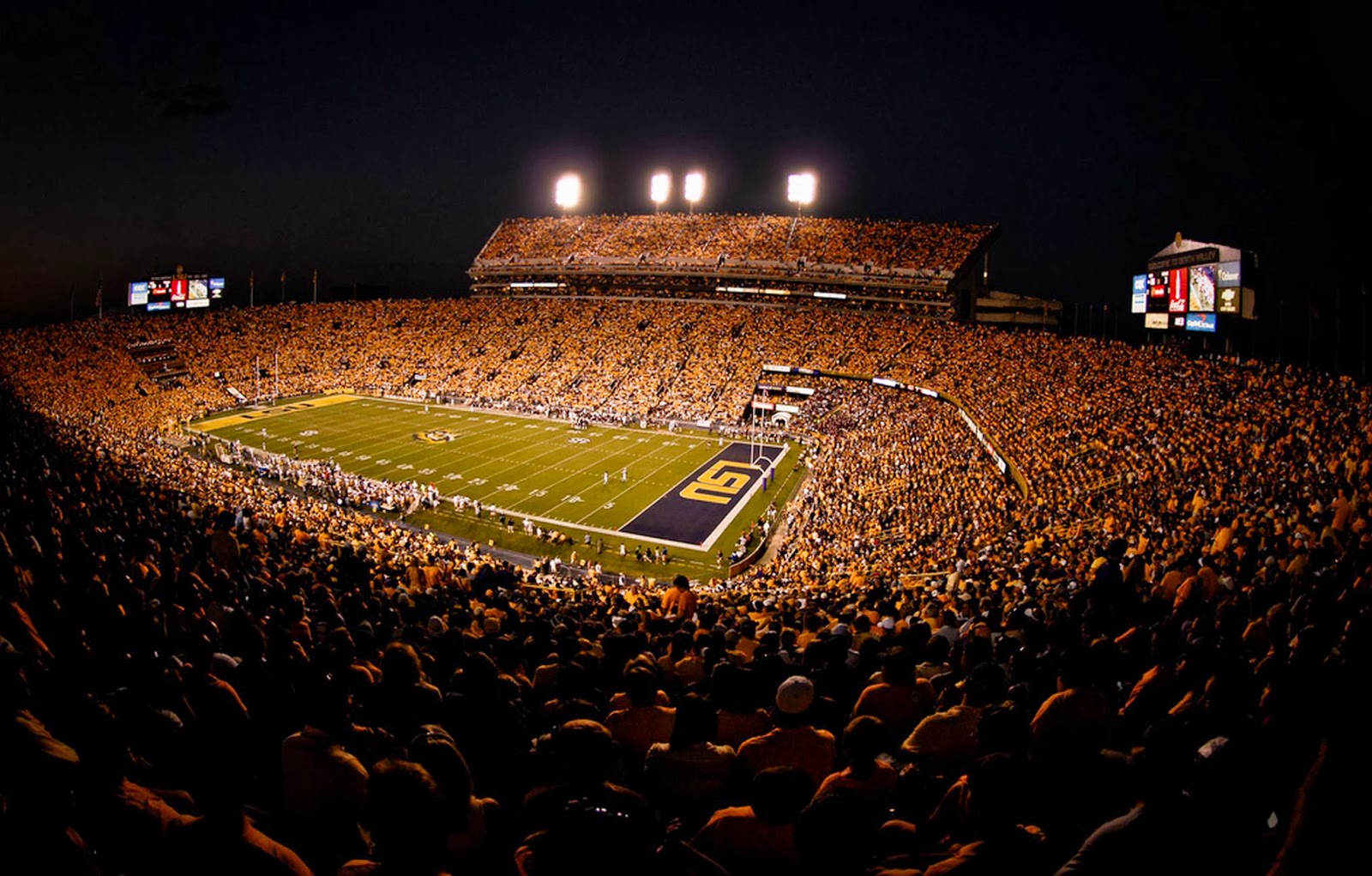Lsu Tigers Football Stadium Pc Android iPhone And iPad Wallpaper