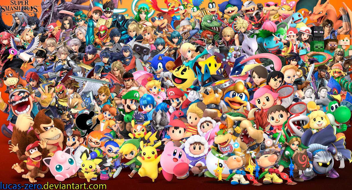 Super Smash Bros Ultimate Wallpaper By Lucas Zero