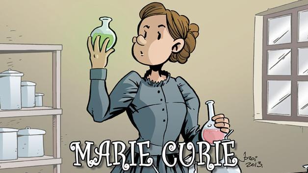 Marie Curie Nuestros Cmics