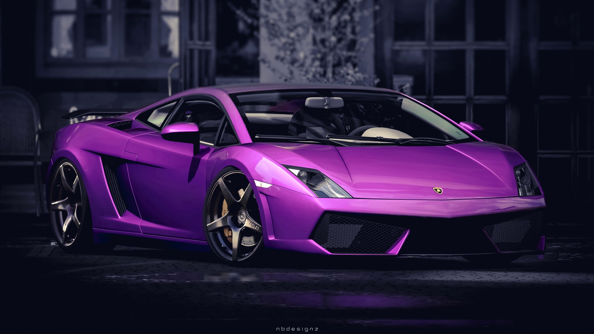 Purple Lamborghini Gallardo Wallpaper Stream