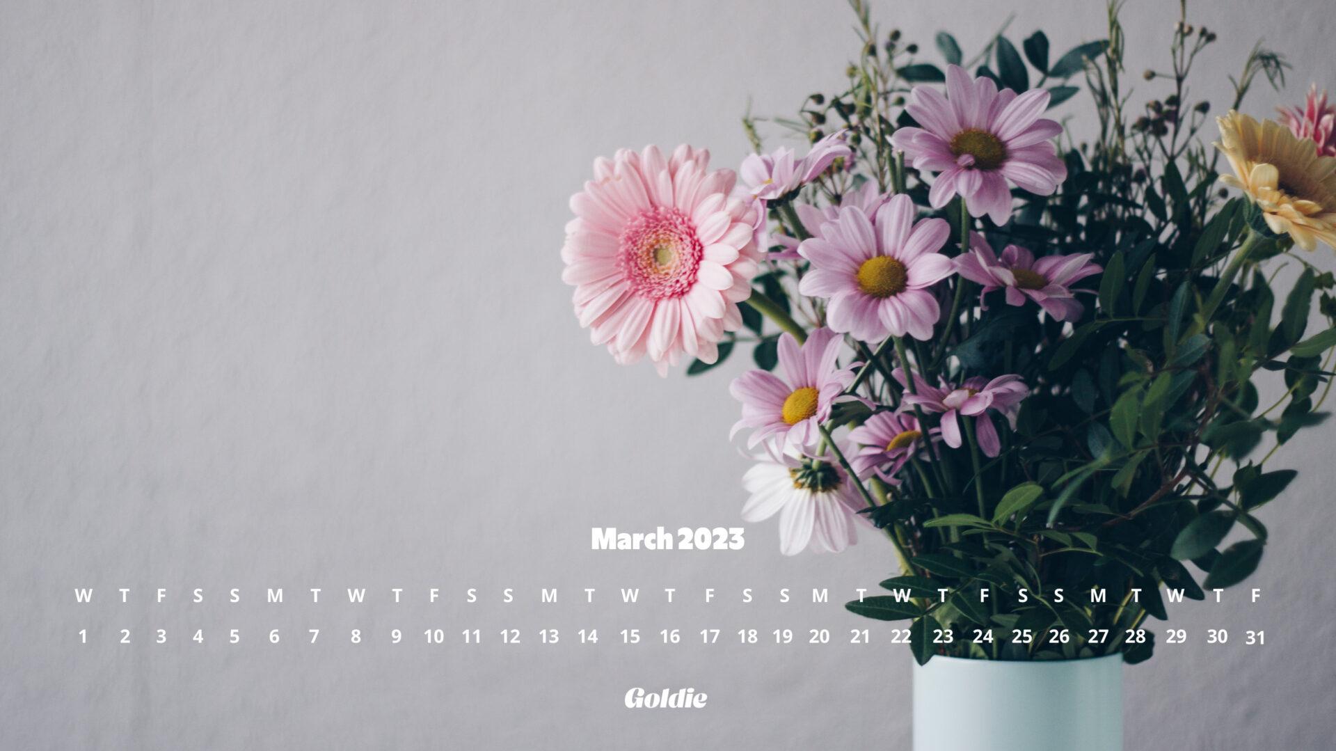 Free Download Free March 2023 Calendar Wallpapers Desktop Mobile 