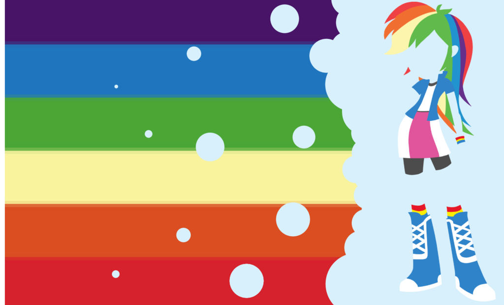 Equestria Girls Rainbow Dash Wallpaper By Ponystyle15 On