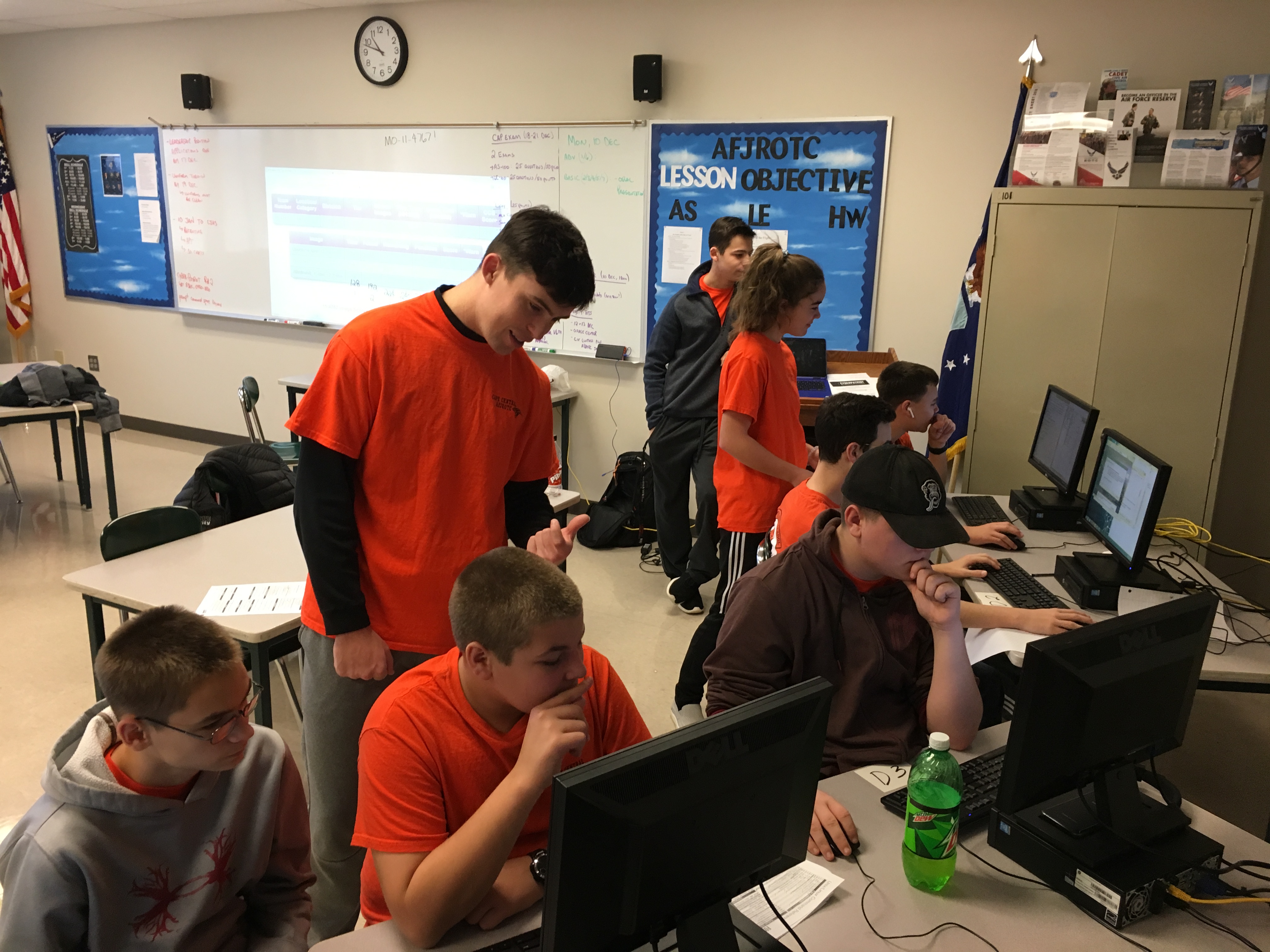 Southeast Cybersecurity Students Guide Cape Central Afjrotc Cyber
