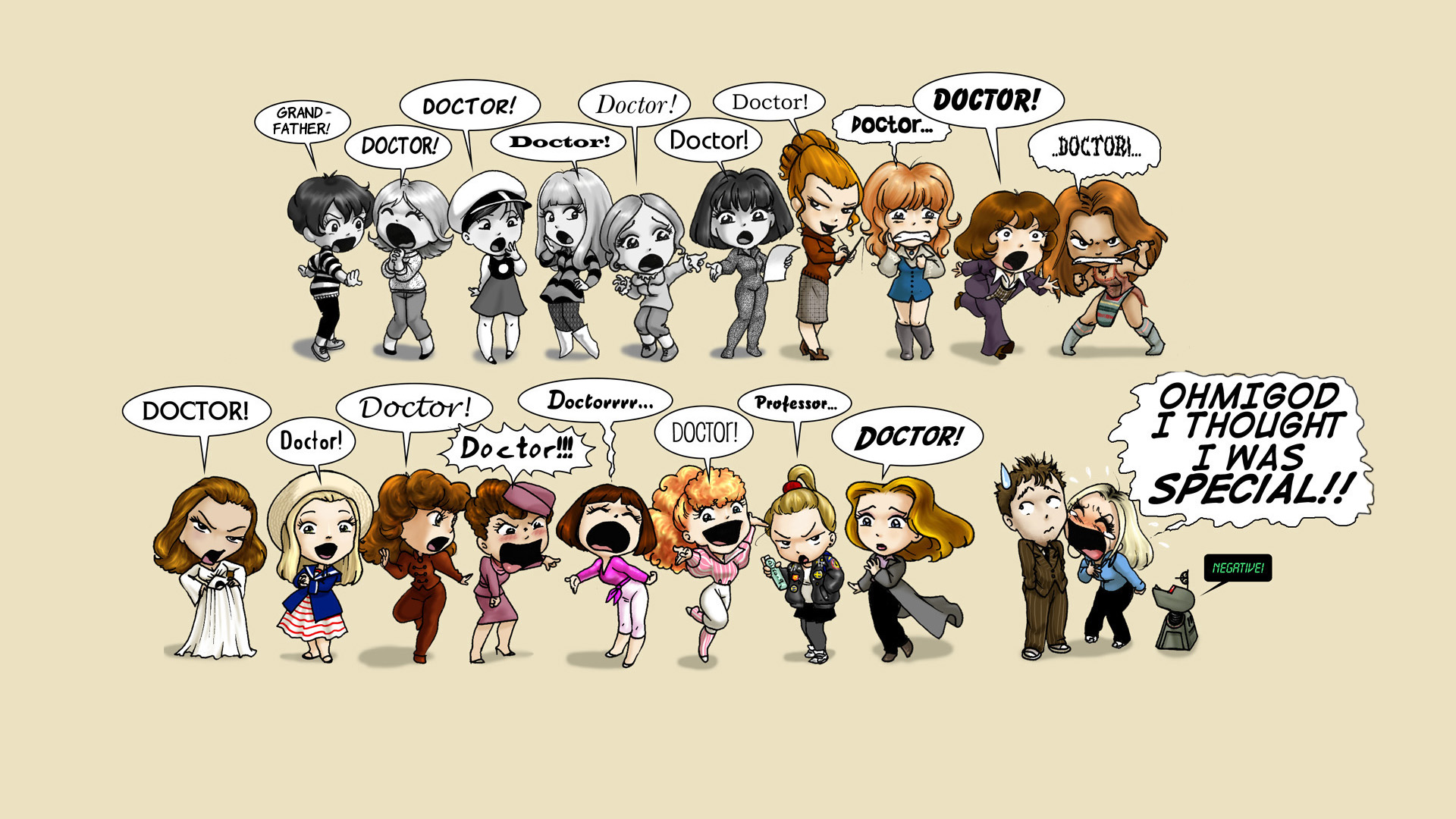Doctor Who Wallpaper Girls