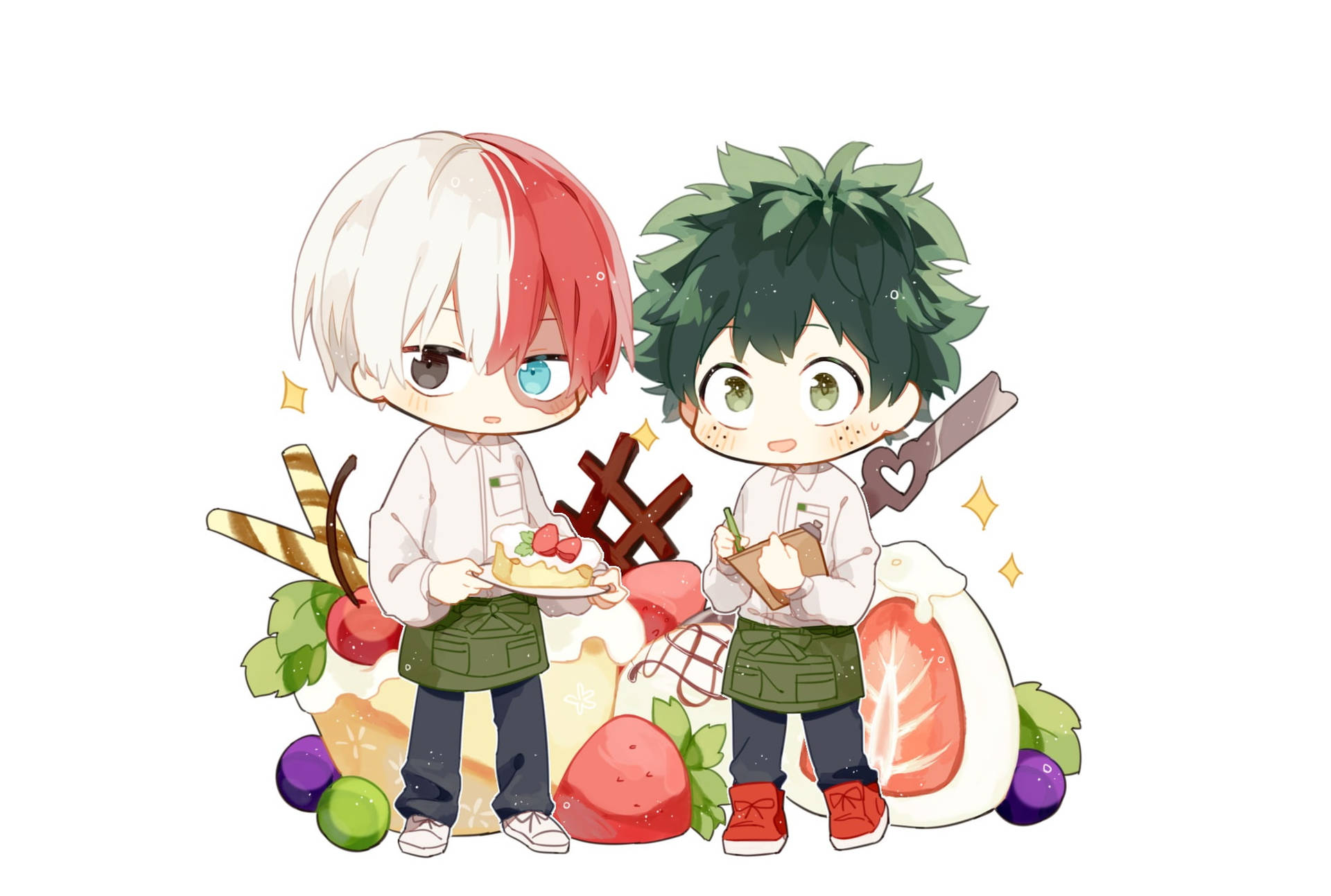 Todoroki Cute Wallpaper