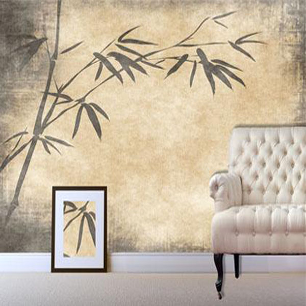 Digetex Oriental Parchment Bamboo Wallpaper