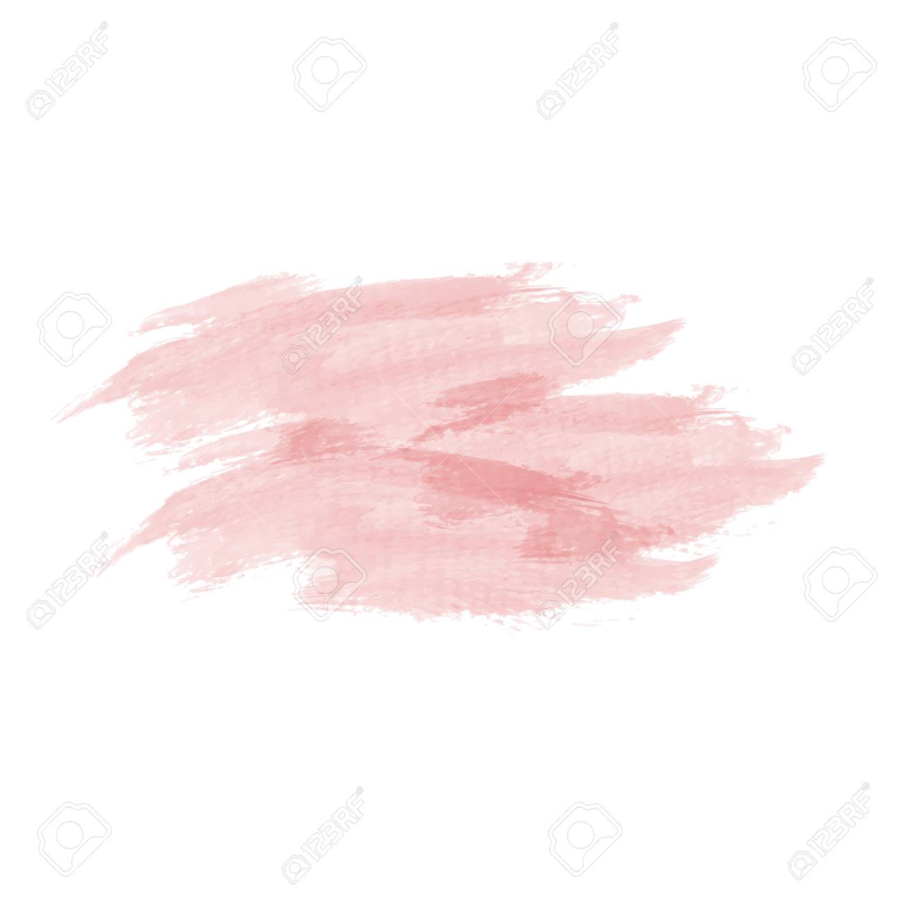 Pastel Peach Watercolor Background Vector Royalty Cliparts