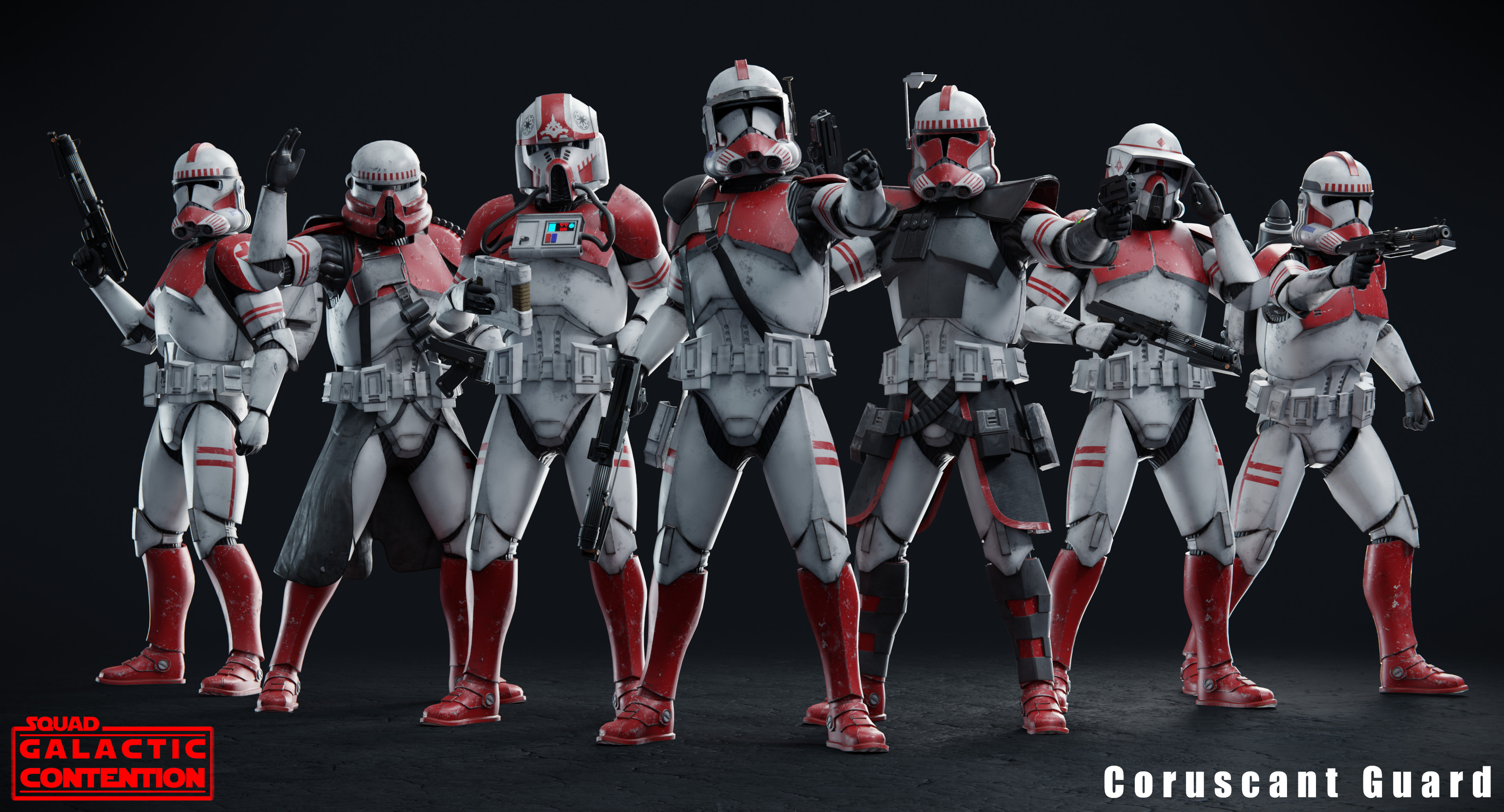 Coruscant Guard Line Up Phase Image Galactic Contention Mod