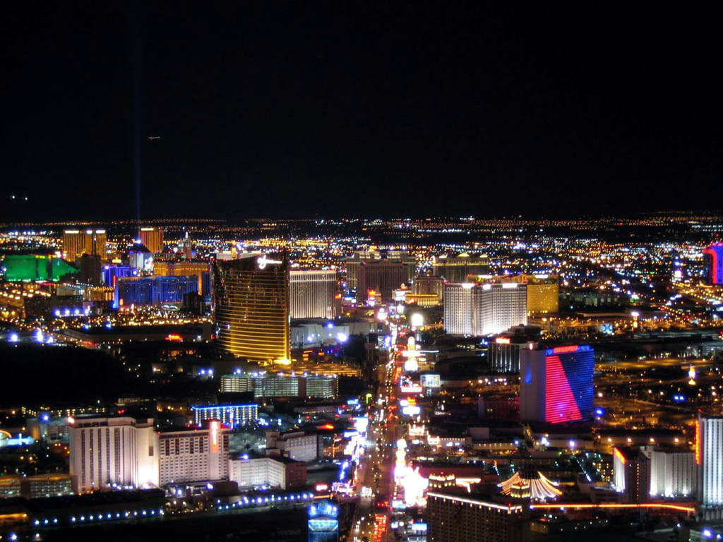 Las Vegas Wallpaper Stockphoto