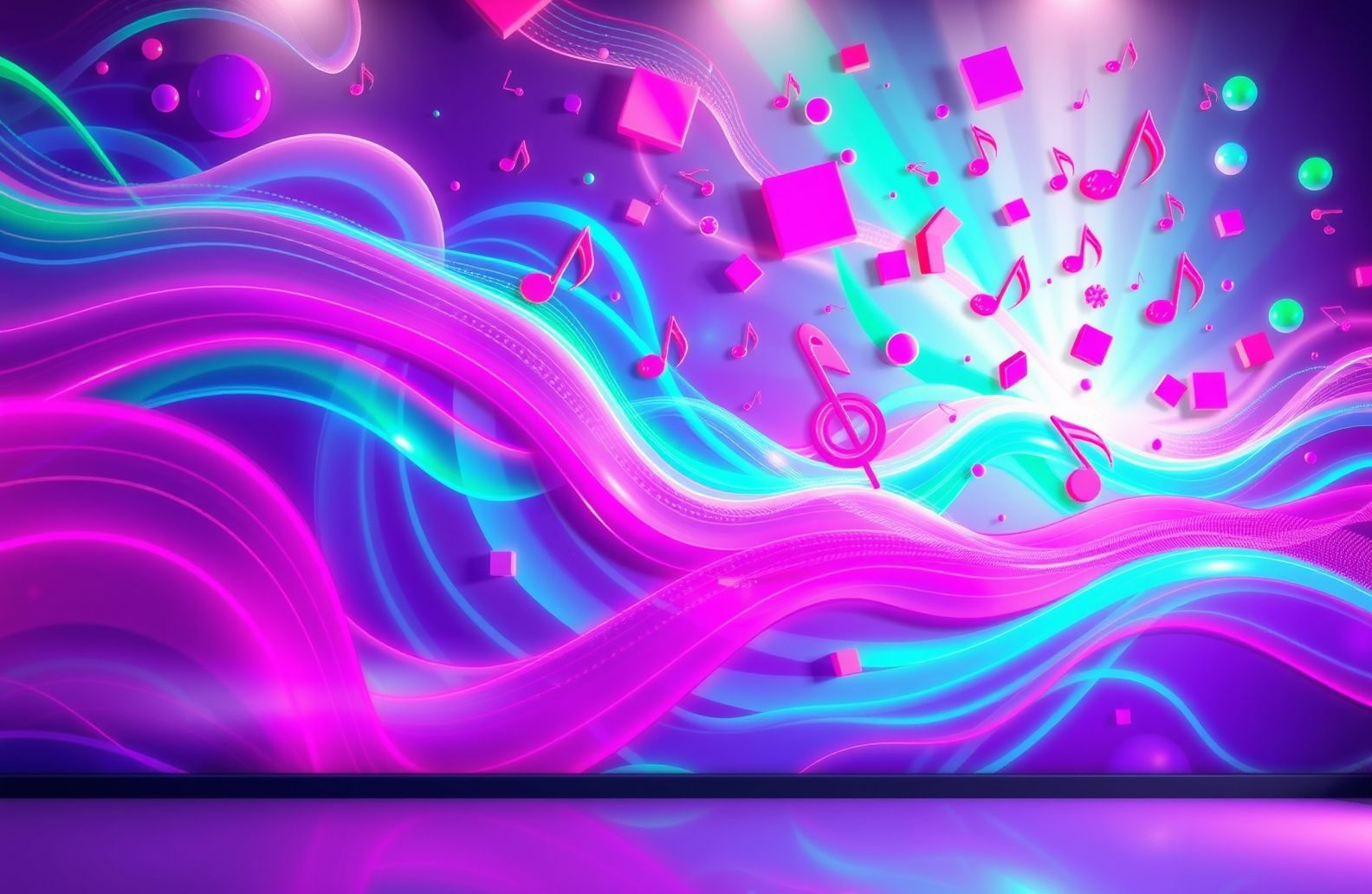 3d Music Wallpaper