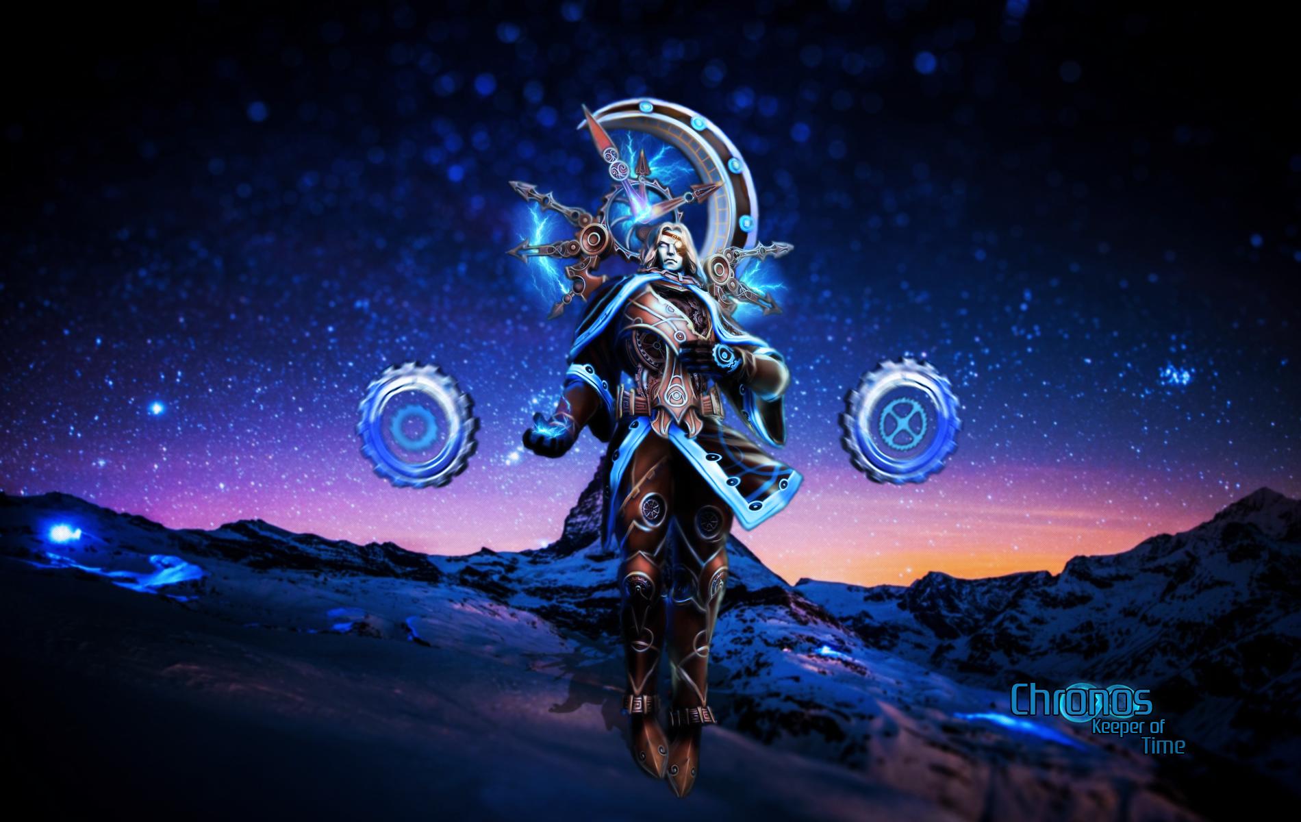 Wallpaper Chronos Keeper Desktop Background Smite Fan